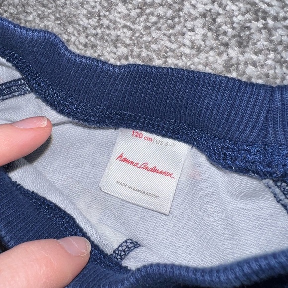 Hanna Andersson Print Crewneck Sweatshirt 6-7 years - Picture 7 of 12